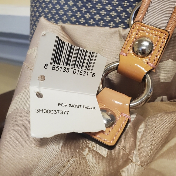 Coach Poppy Bella Signature Bag - Picture 3 of 13